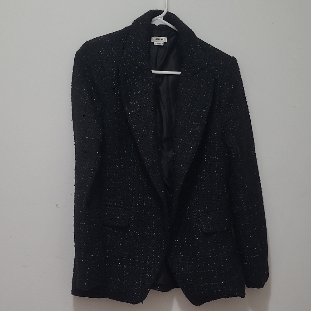 Jason Wu Black Textured Blazer